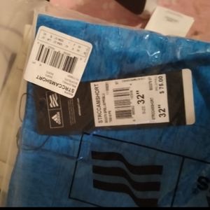 Adidas shorts for golfing and recreation wear. Information in pictures